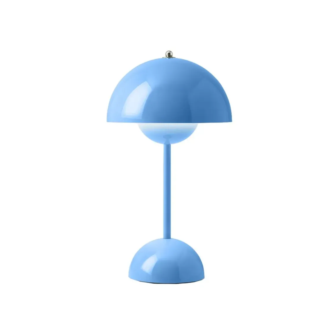 Lampe à poser Flowerpot VP9 Sans fil - Bleu swim