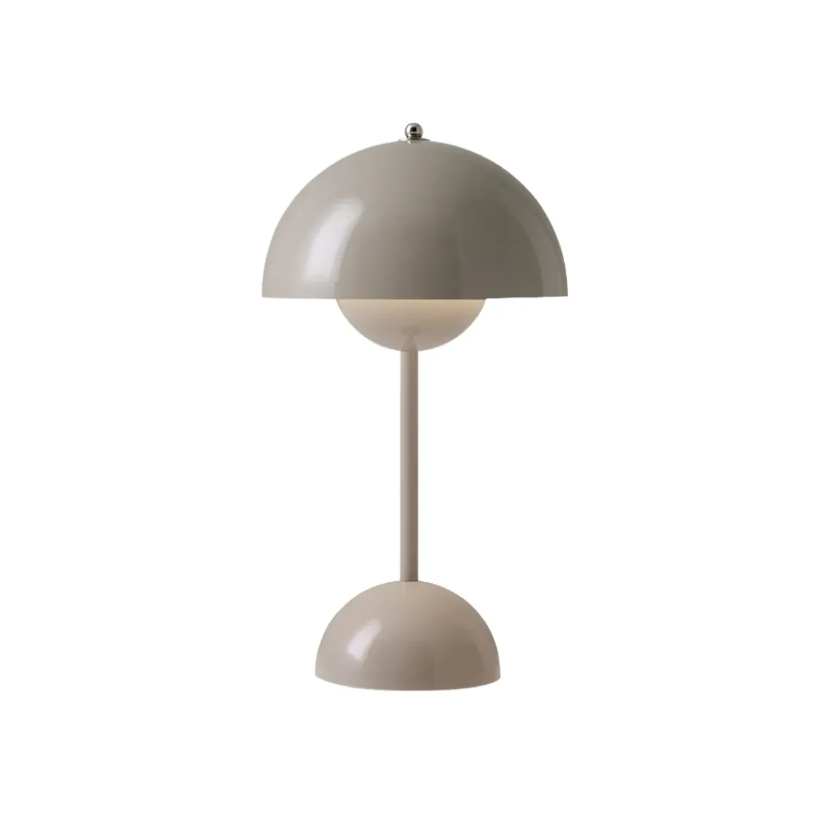 Lampe à poser Flowerpot VP9 Sans fil - Gris Beige