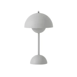 Lampe à poser Flowerpot VP9 Sans fil Gris clair mat