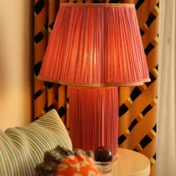 Lampe à poser Myra Silk Fuchsia