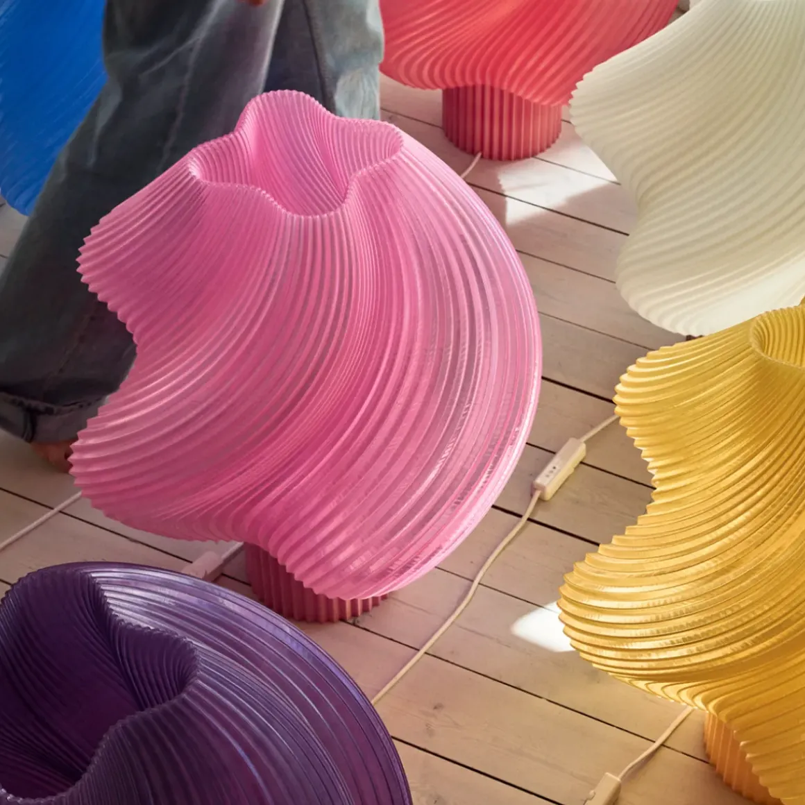 Lampe Soft Serve Mega - Peach Sorbet