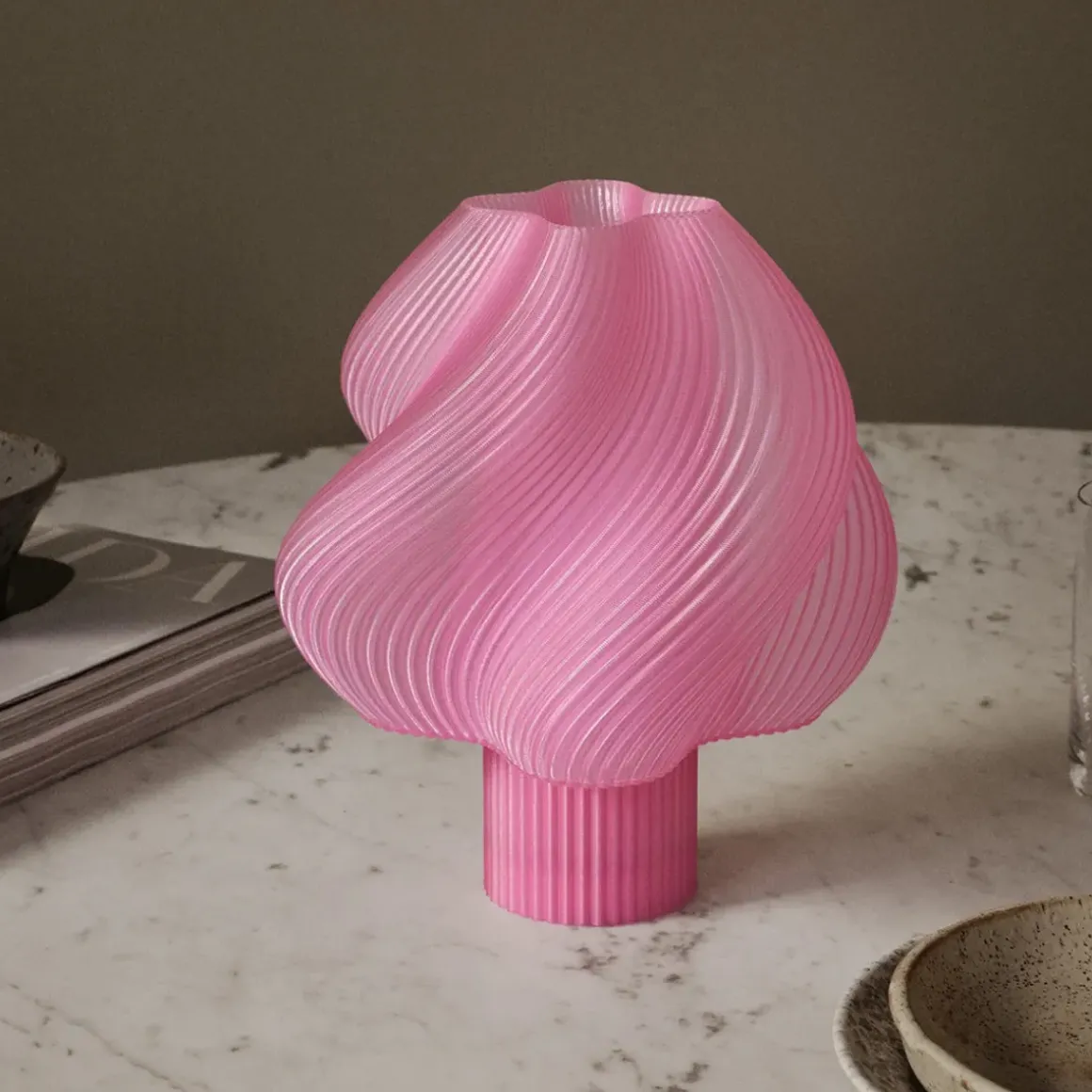 Lampe Soft Serve Portable - Rose Sorbet