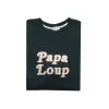 Le Sweat Papa Loup - Charbon