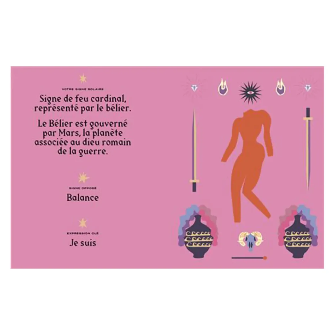 Livre Astrologie signe Bélier