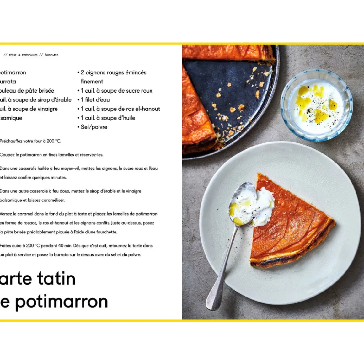 Livre de cuisine Tadaam