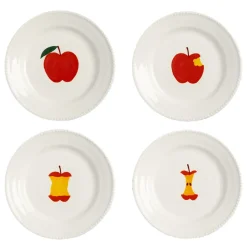 Lot de 4 assiettes Haines - S
