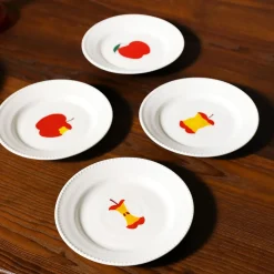 Lot de 4 assiettes Haines - S