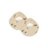 Lot de 2 Bavoirs Croissants