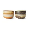 Lot de 4 Bols à Tapas Drift 70s - ø 11 cm
