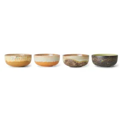 Lot de 4 Bols à Tapas Drift 70s - ø 11 cm