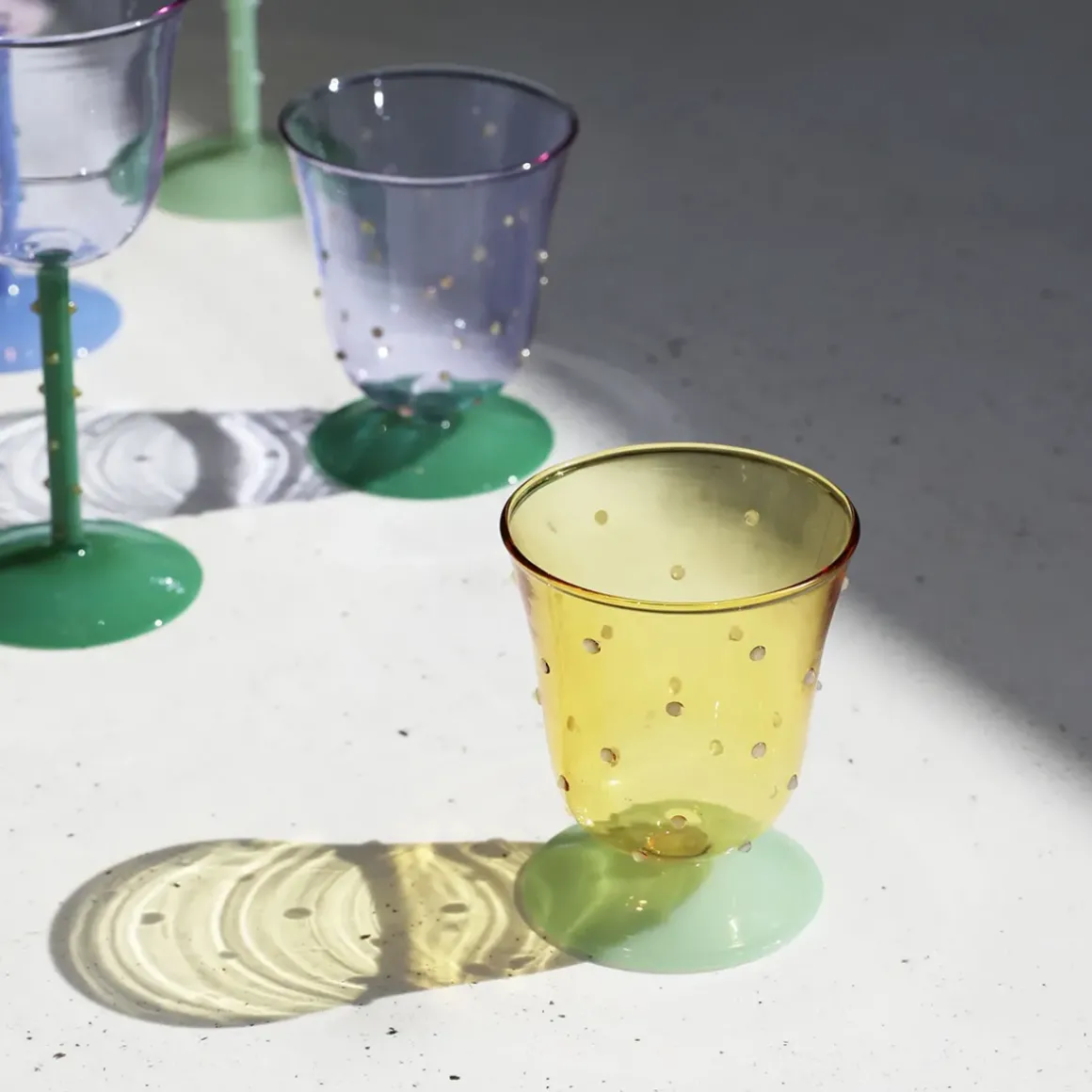 Lot de 2 verres à eau - Dot