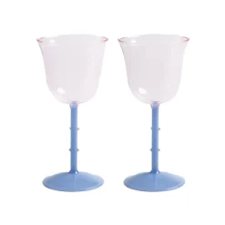 Lot de 2 verres à vin - Dot