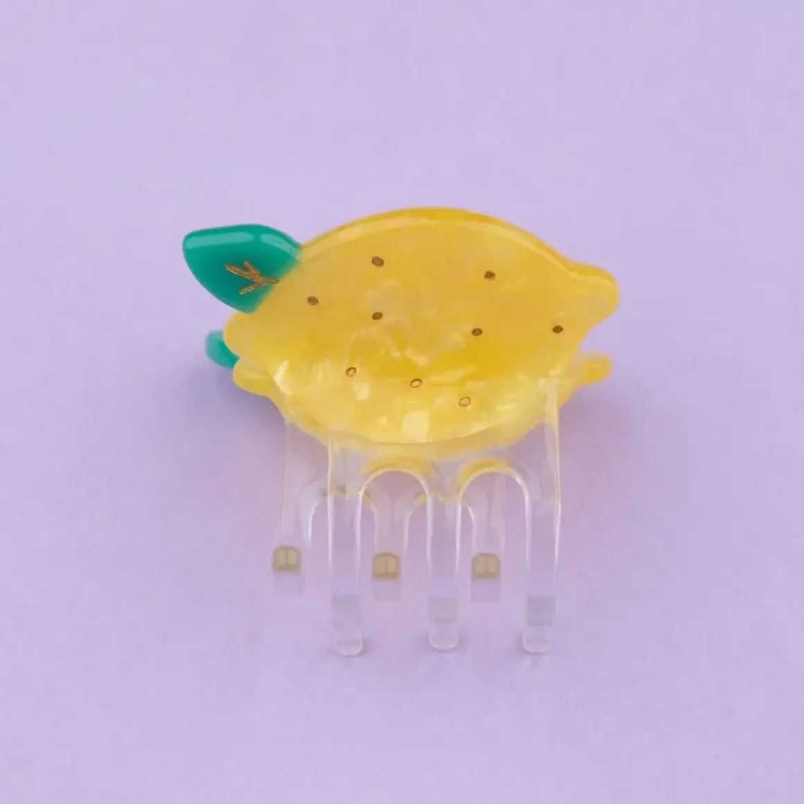 Mini Pince à cheveux Citron