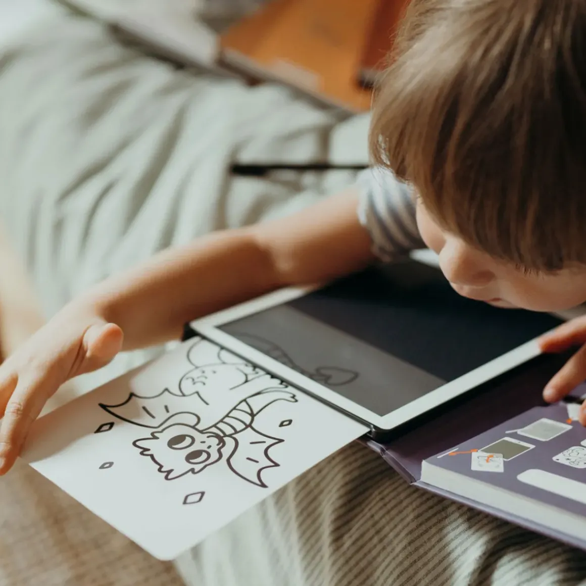 Mini Tablette à Dessin Kidydraw 30 Animaux