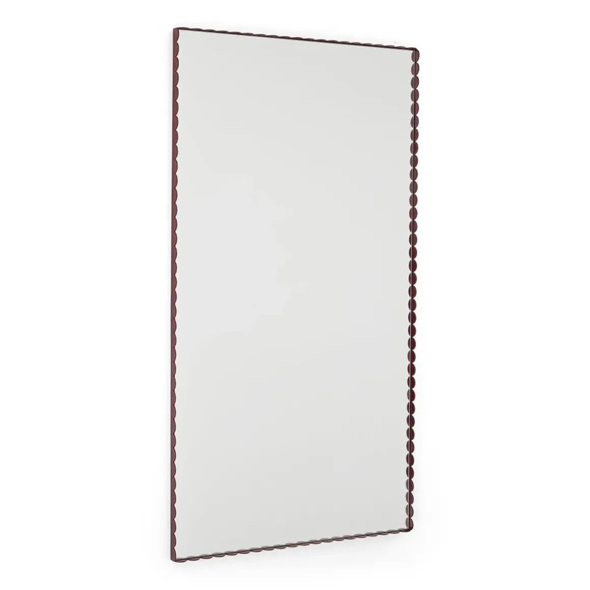 Miroir Arcs Rectangle - 133 x 72 cm - Bordeaux