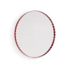 Miroir Arcs Rond - Ø 60 cm - Rouge
