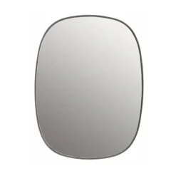 Miroir Framed - 59 x 44 cm - Gris