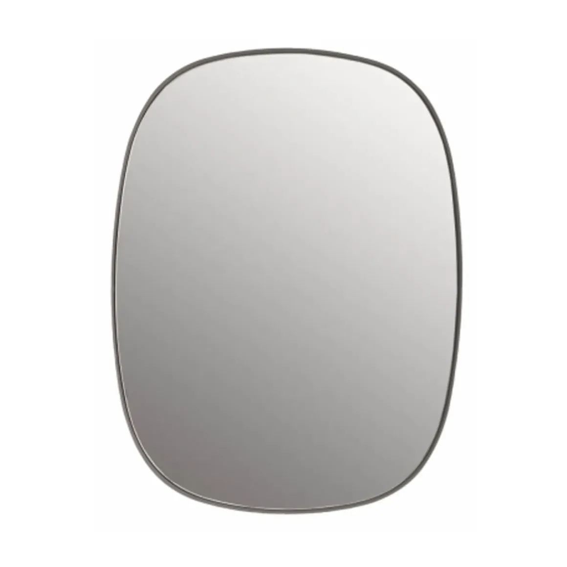 Miroir Framed - 59 x 44 cm - Gris