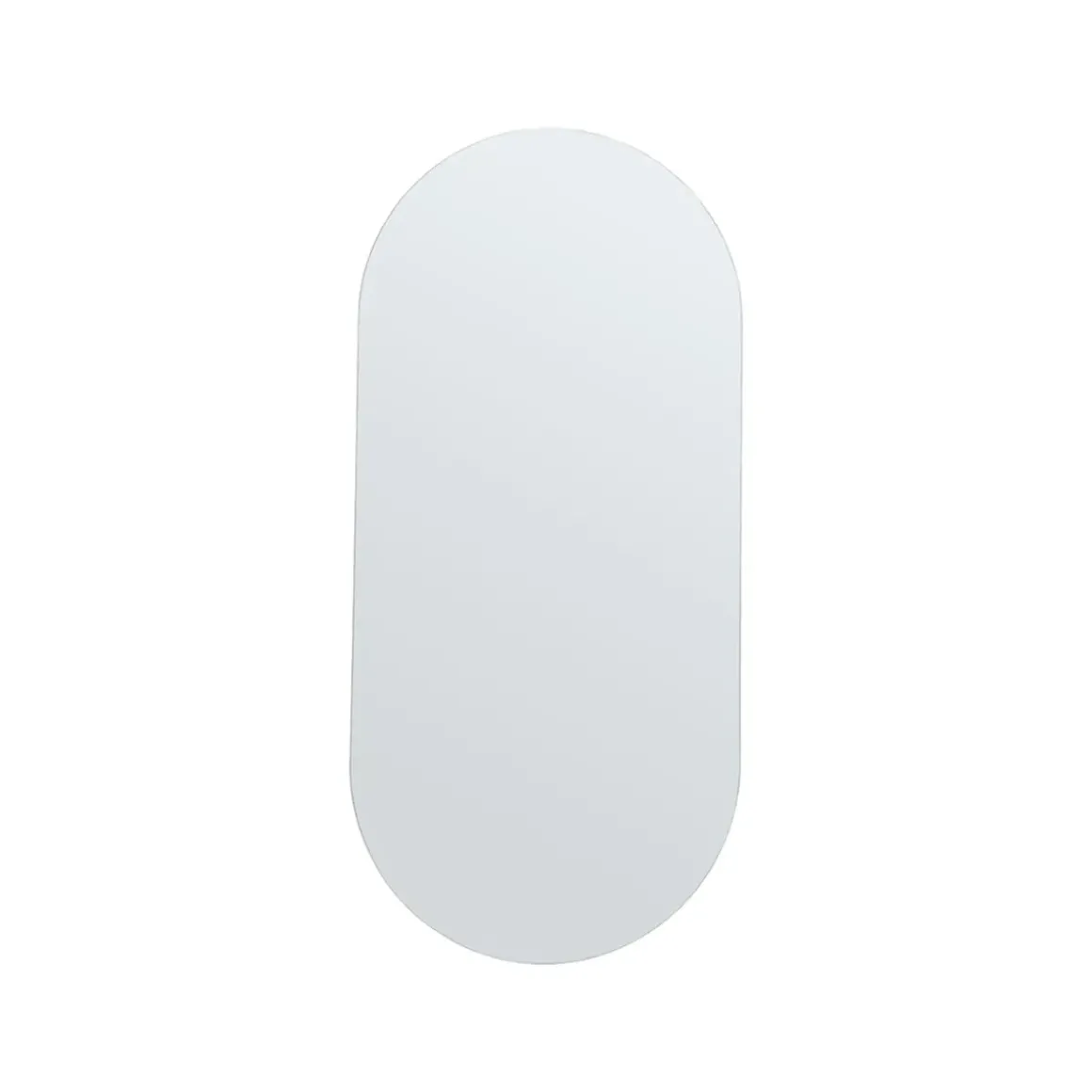 Miroir ovale mural - 70 x 150 cm
