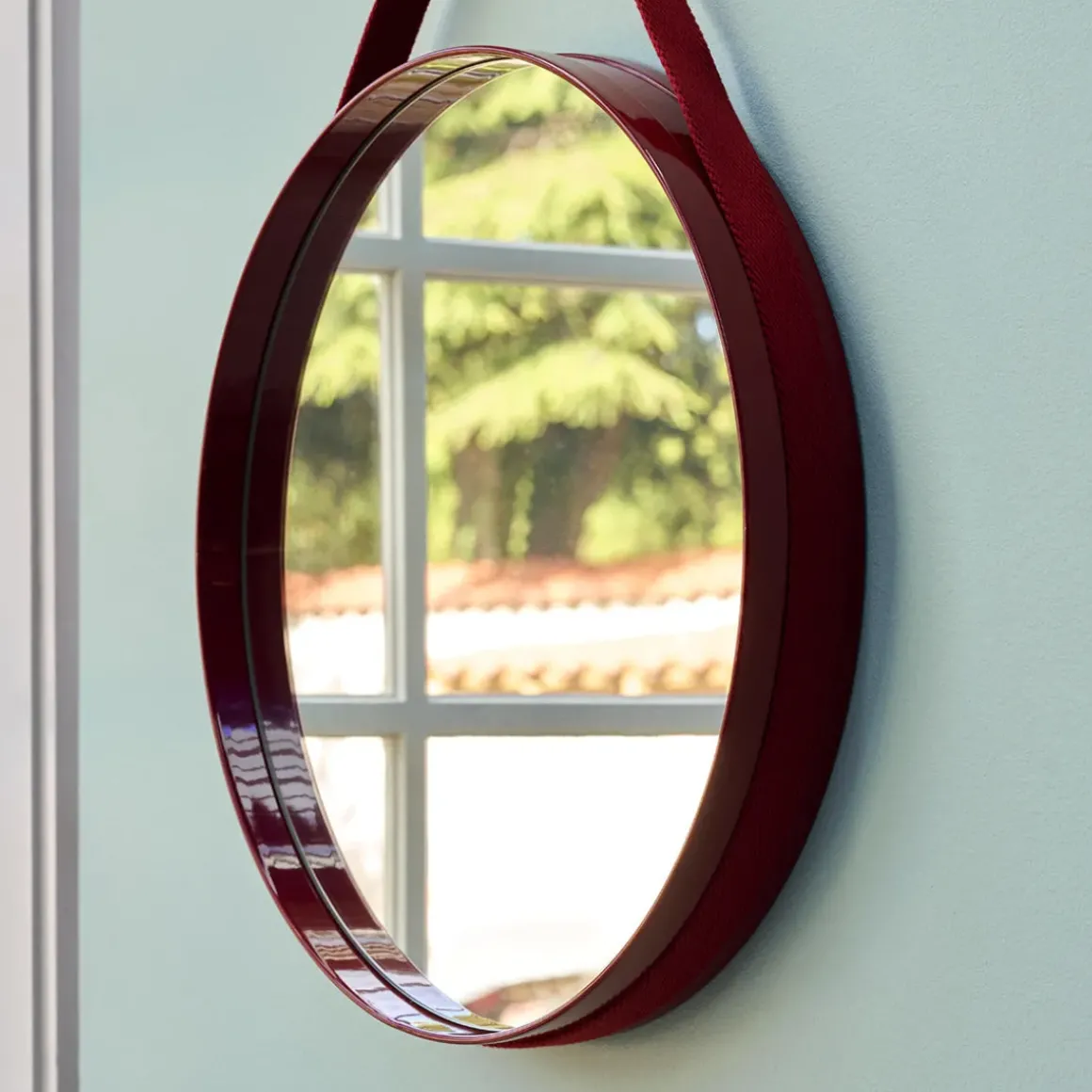 Miroir Strap n°2 - Ø 70 cm