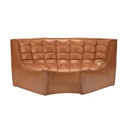 Module d'angle arrondi canapé N701 - Old saddle