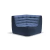 Module d'angle canapé N701 - Bleu