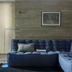 Module d'angle canapé N701 - Bleu