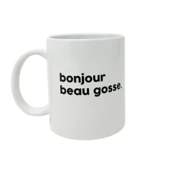 Mug en porcelaine - Bonjour Beau Gosse