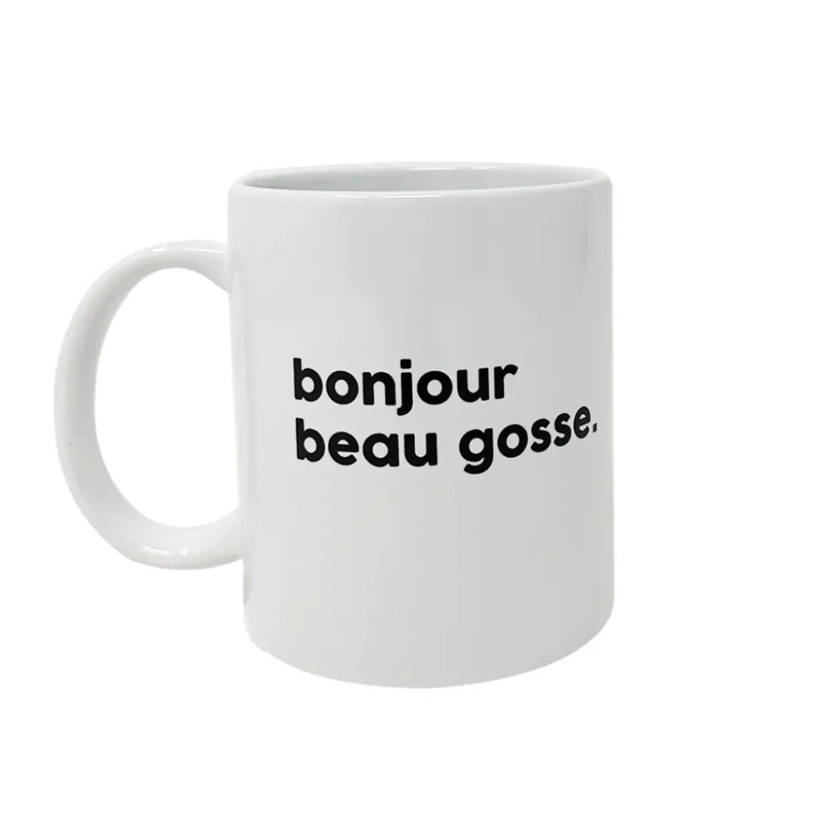 Mug en porcelaine - Bonjour Beau Gosse