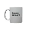 Mug en porcelaine - Bonjour Connard