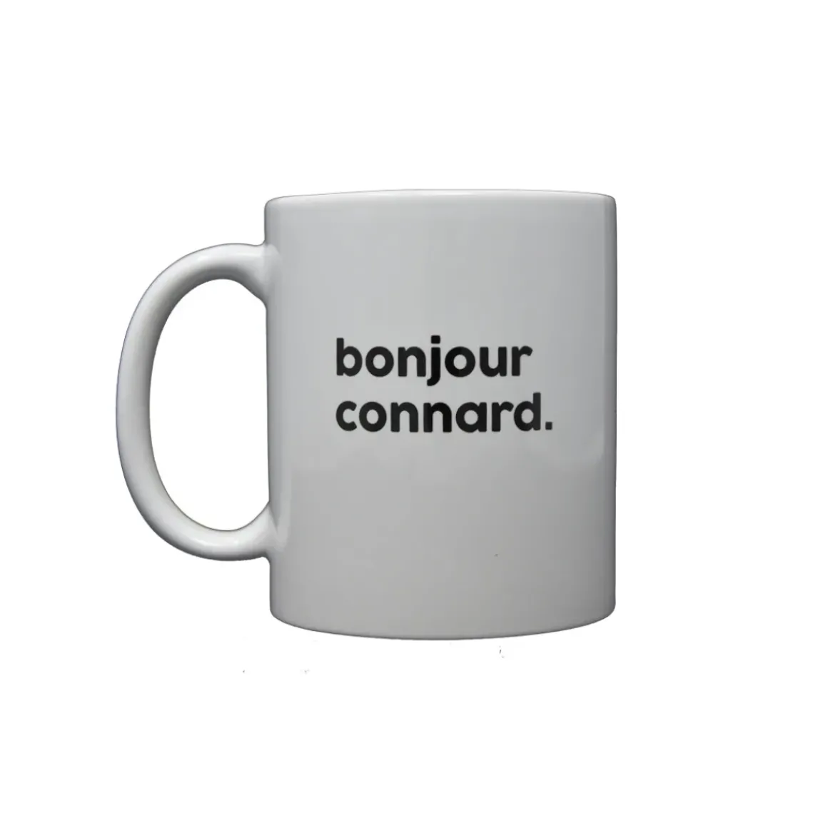 Mug en porcelaine - Bonjour Connard