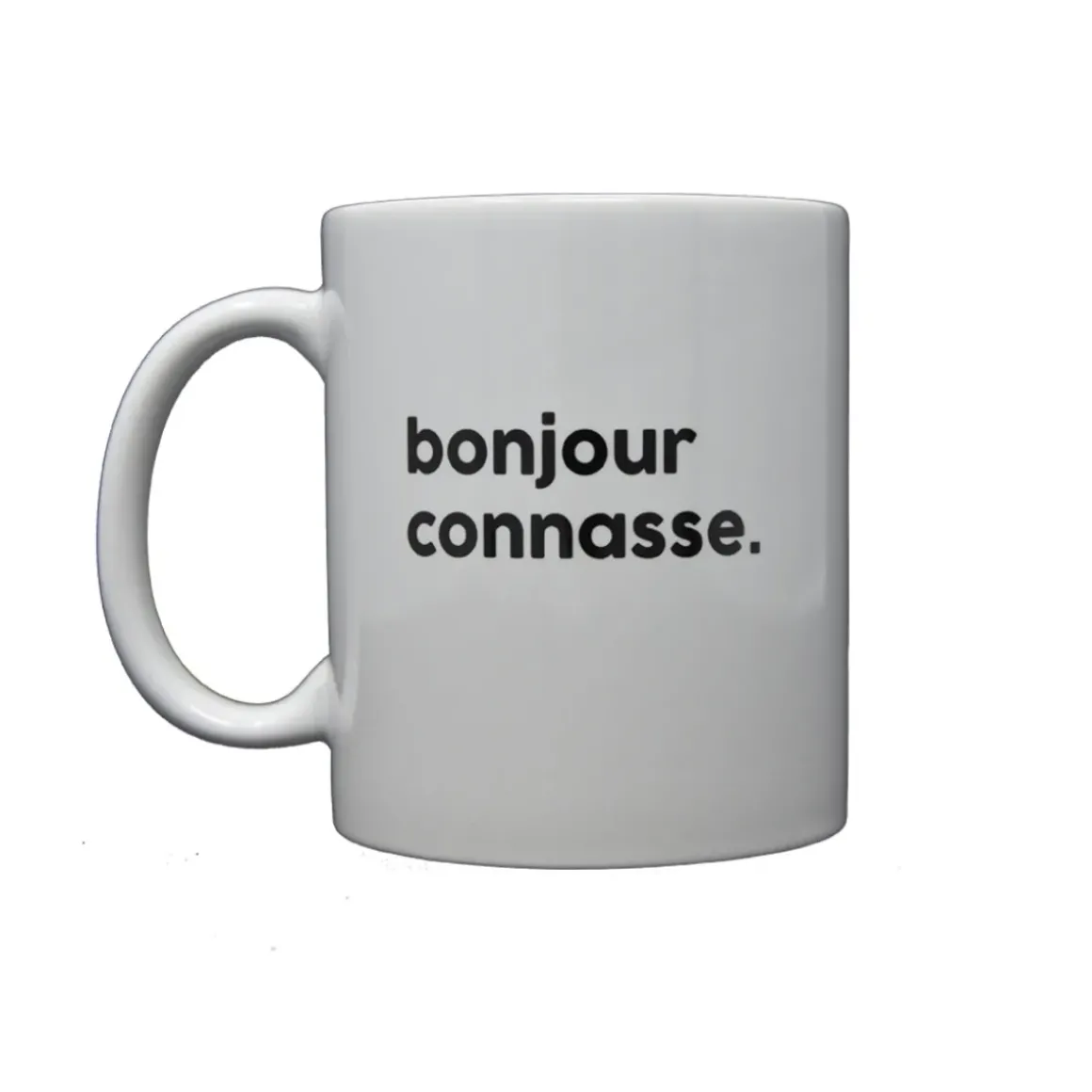 Mug en porcelaine - Bonjour Connasse