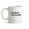 Mug en porcelaine - Bonjour Ma Couille