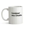 Mug en porcelaine - Bonjour Ma Chatte