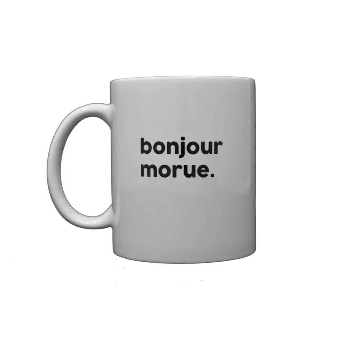 Mug en porcelaine - Bonjour Morue