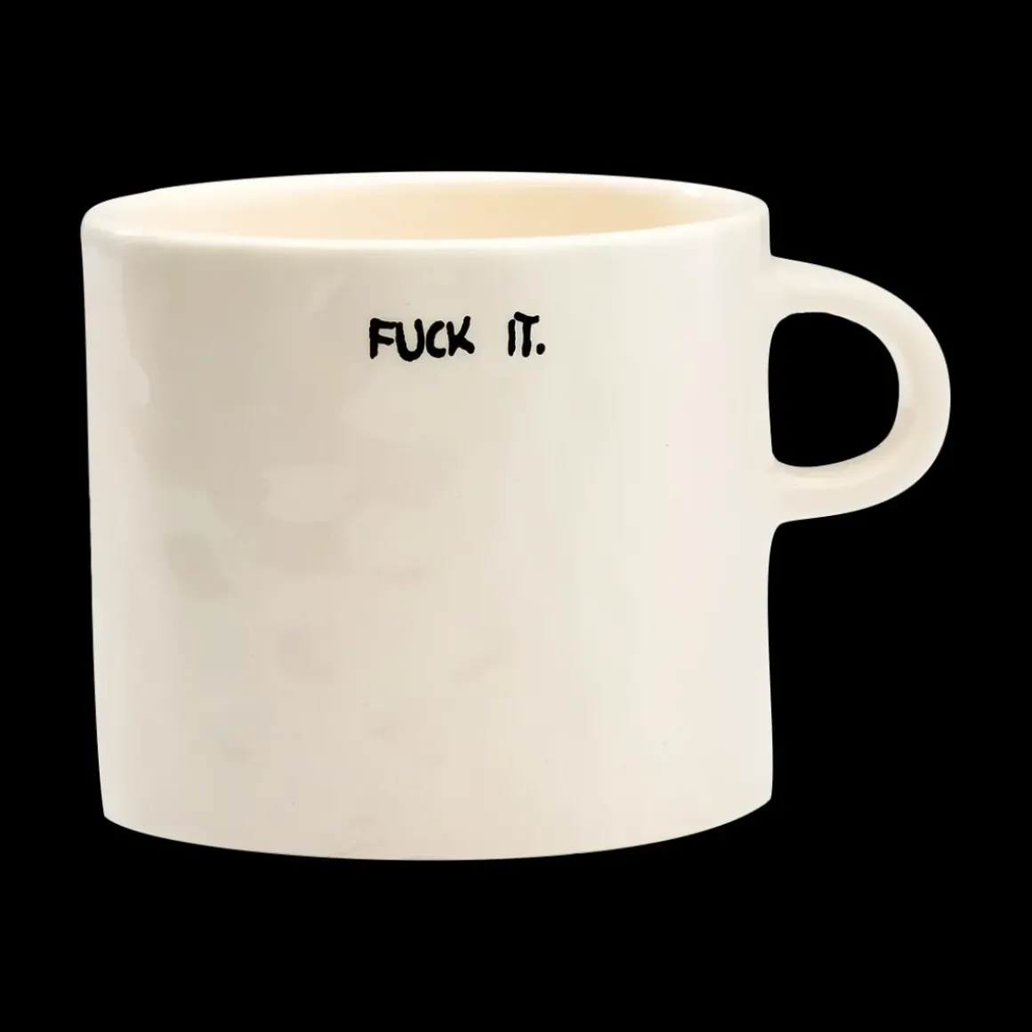 Mug Fuck It - Blanc