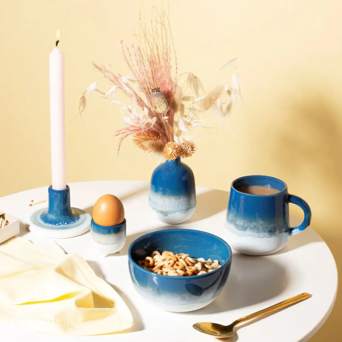 Mug Mojave Glaze - Bleu