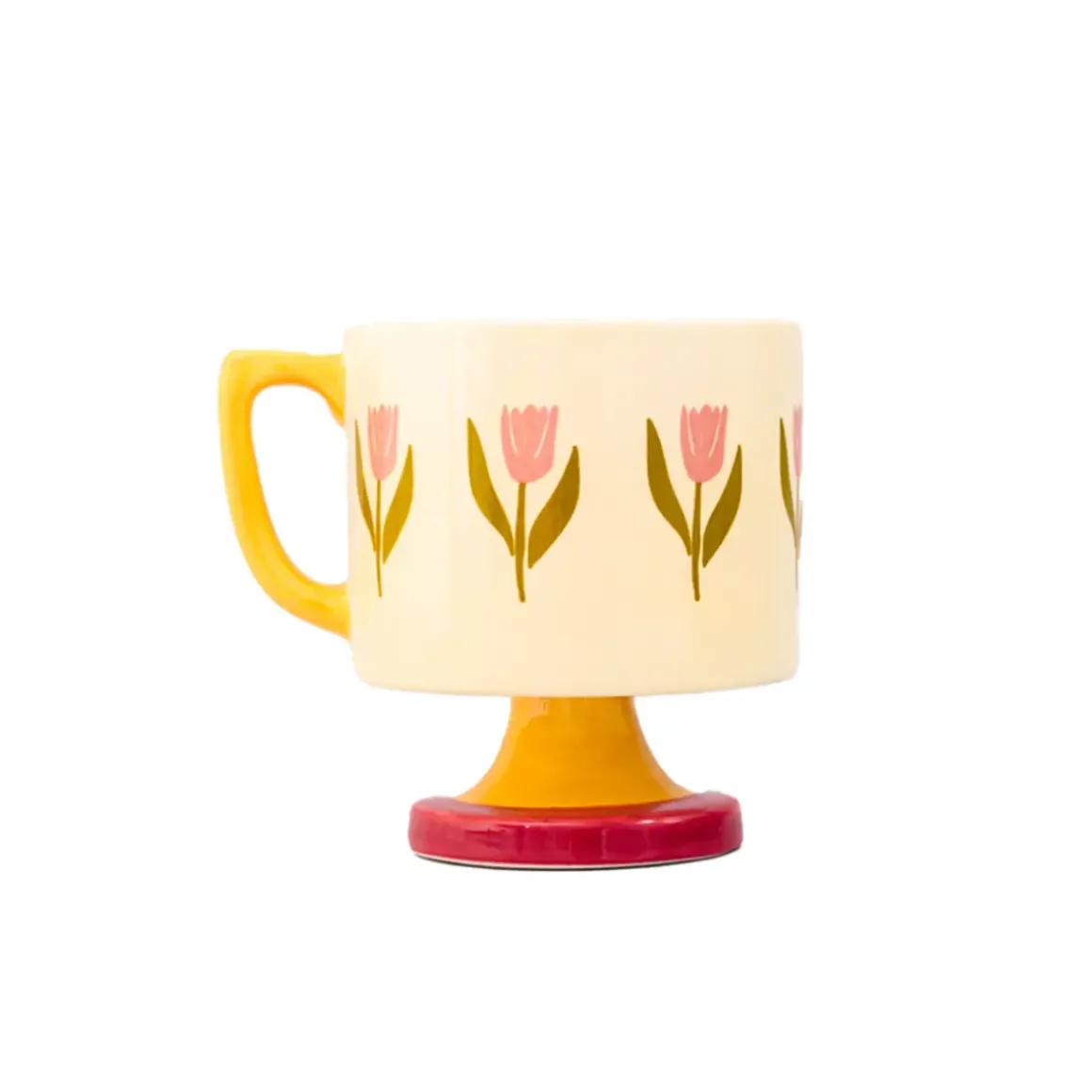 Mug à motif Tulipes