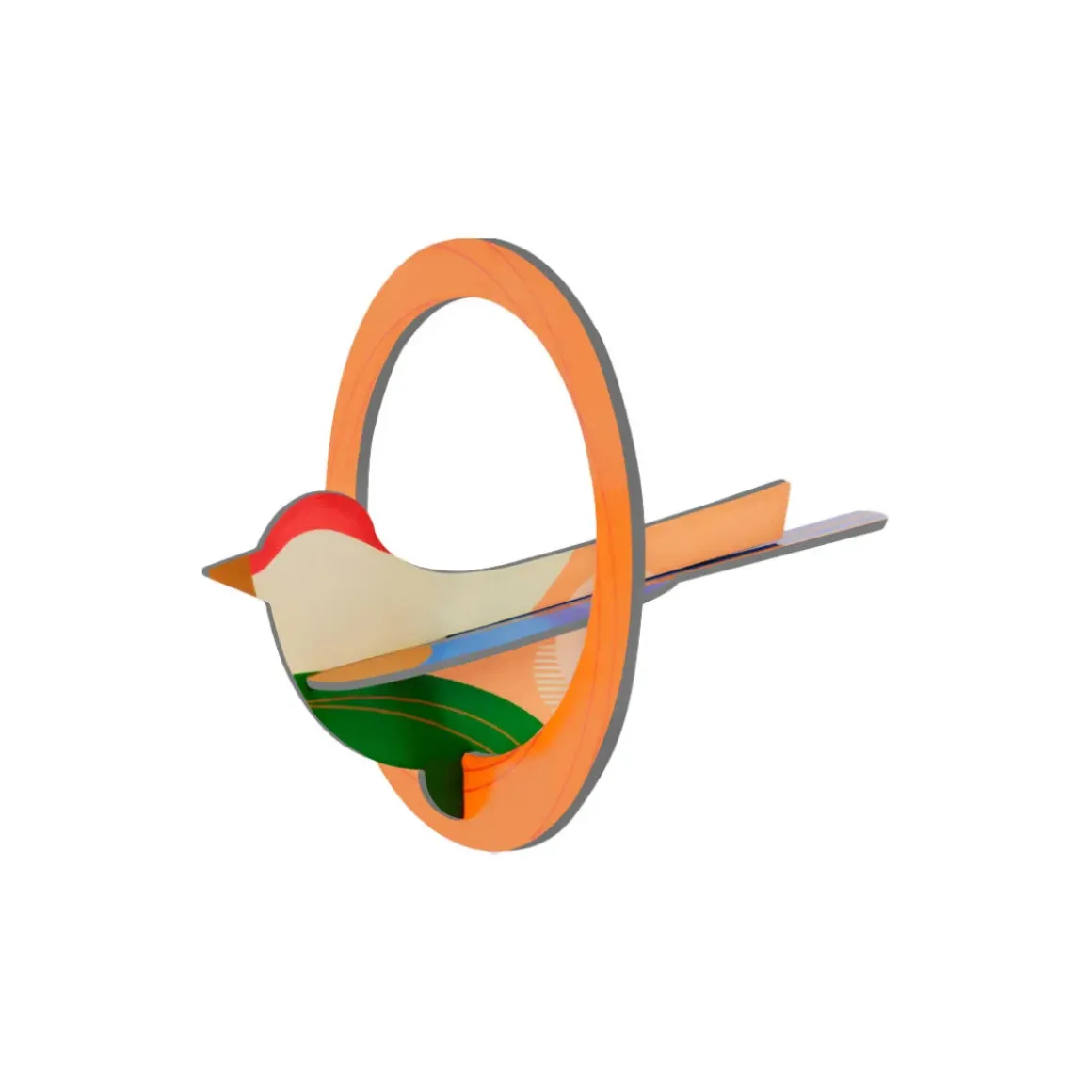 Ornement Porte Bonheur Robin