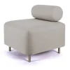 Ottoman Bovari Velours Beige Riviera 21