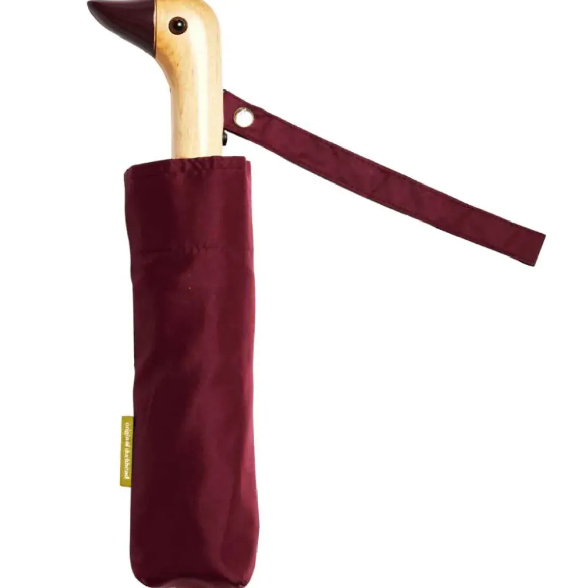 Parapluie à manche Tête de Canard - Cerise