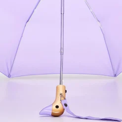 Parapluie à manche Tête de Canard - Lilas