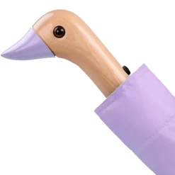 Parapluie à manche Tête de Canard - Lilas