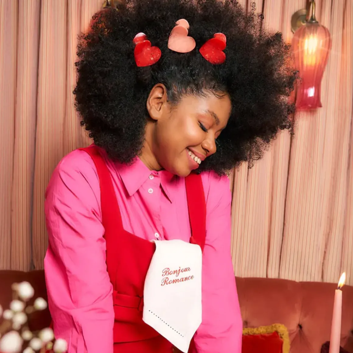 Pince à cheveux Coeur