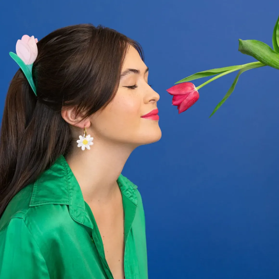 Pince à cheveux Tulipe
