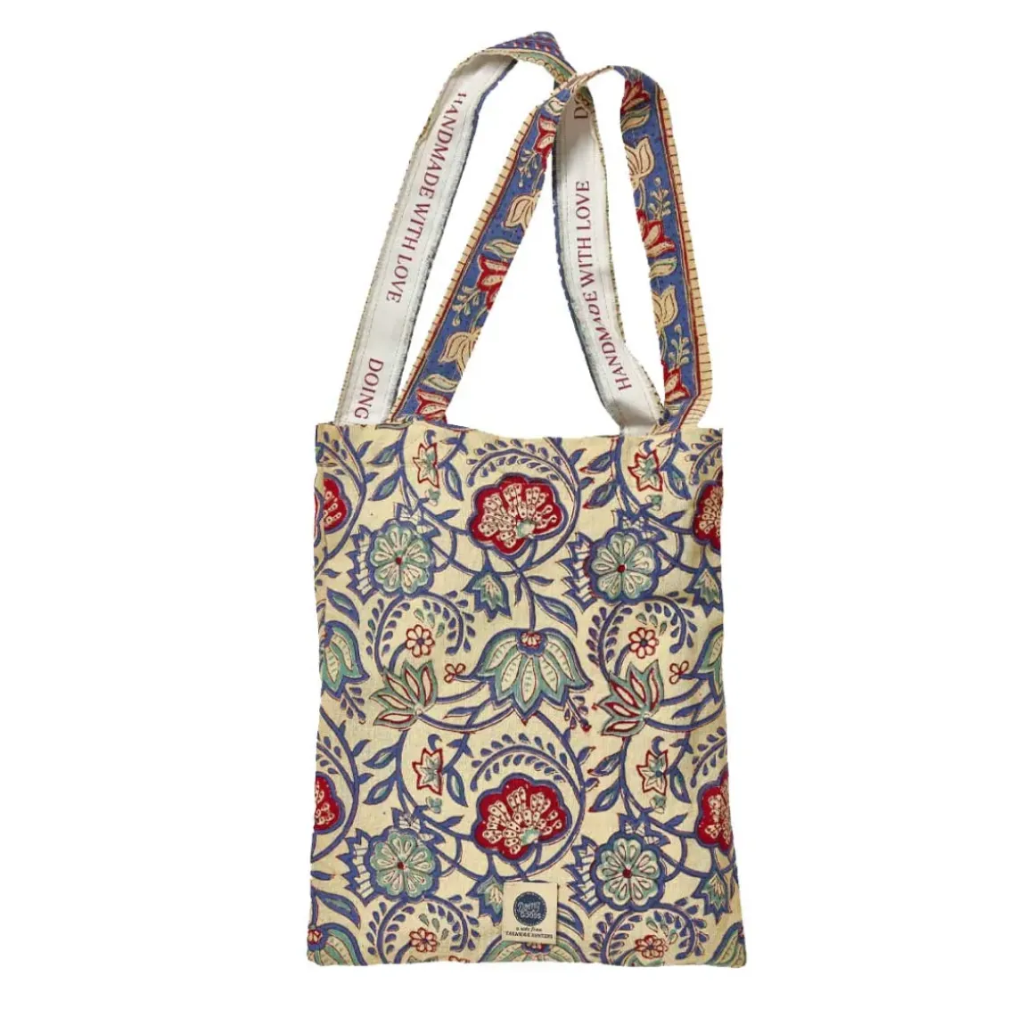 Plaid + Tote-bag Bluebell