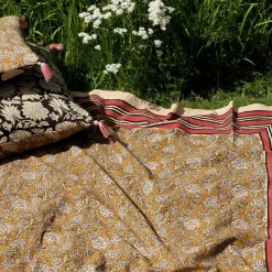 Plaid + Tote-bag Botanical