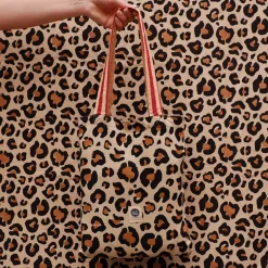 Plaid + Tote-bag Léopard