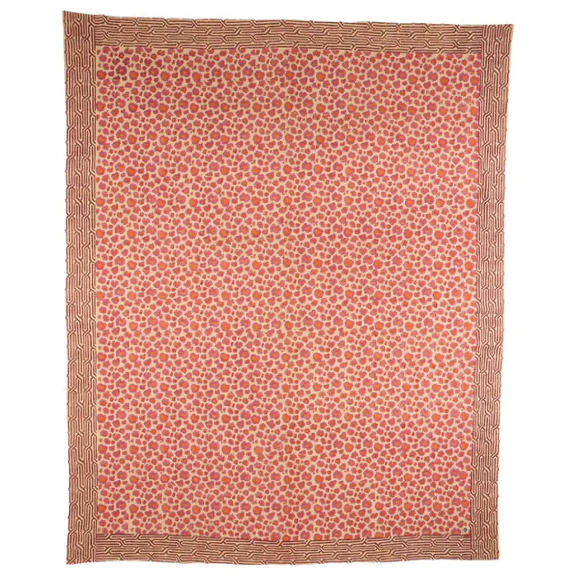 Plaid + Tote-bag Pink Léopard
