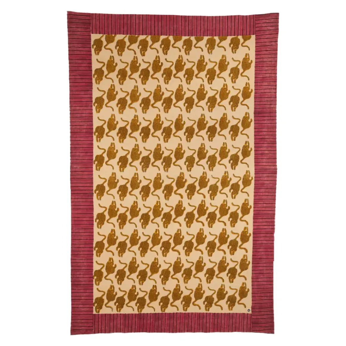 Plaid + Tote-bag Powder Tiger